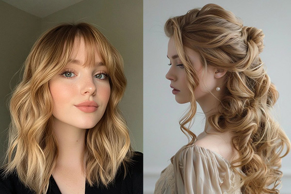 رنگ موی عسلی