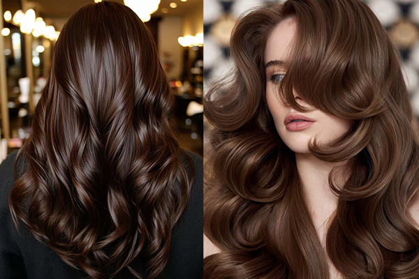 رنگ موی موکا شکلاتی