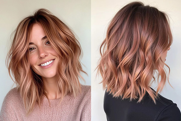 بلوند کاراملی رزگلد