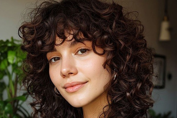 مدل موی چتری شگی 