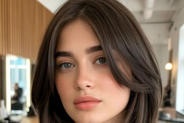 مدل مو چتری پرده‌ای 