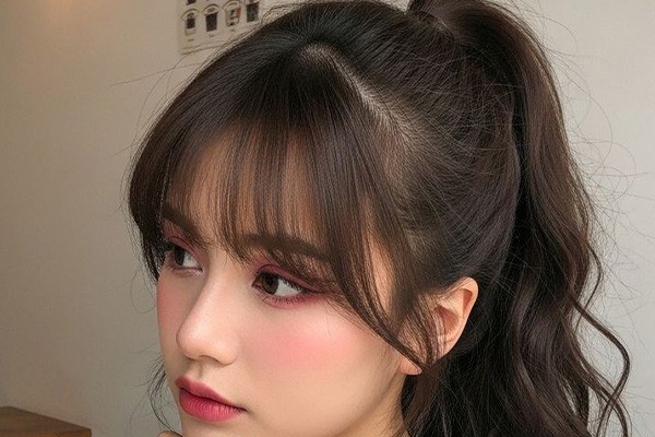 مدل مو چتری کره‌ای 