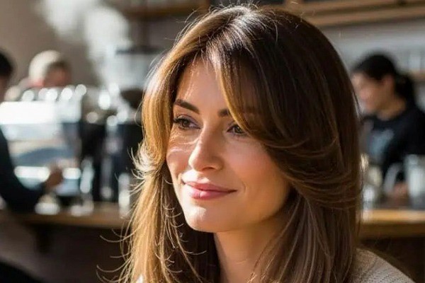 مدل مو چتری بلند 