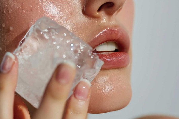 یخ درمانی صورت