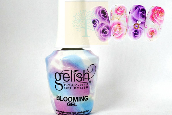 طراحی ناخن با بلومینگ ژل