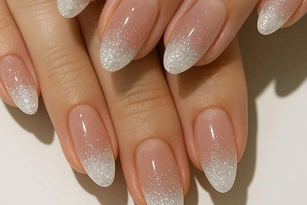 طرح شاین ناخن عروس 