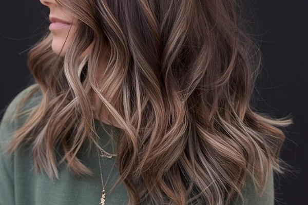 رنگ موی بالیاژ کاراملی 