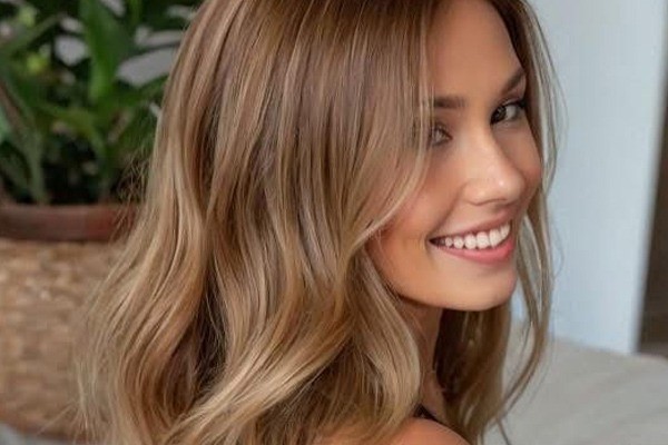 بالیاژ کاراملی نسکافه ای روشن