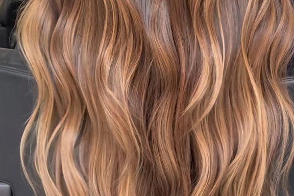 بالیاژ کاراملی طلایی