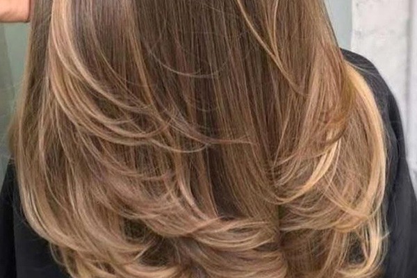 بالیاژ کاراملی طلایی روشن