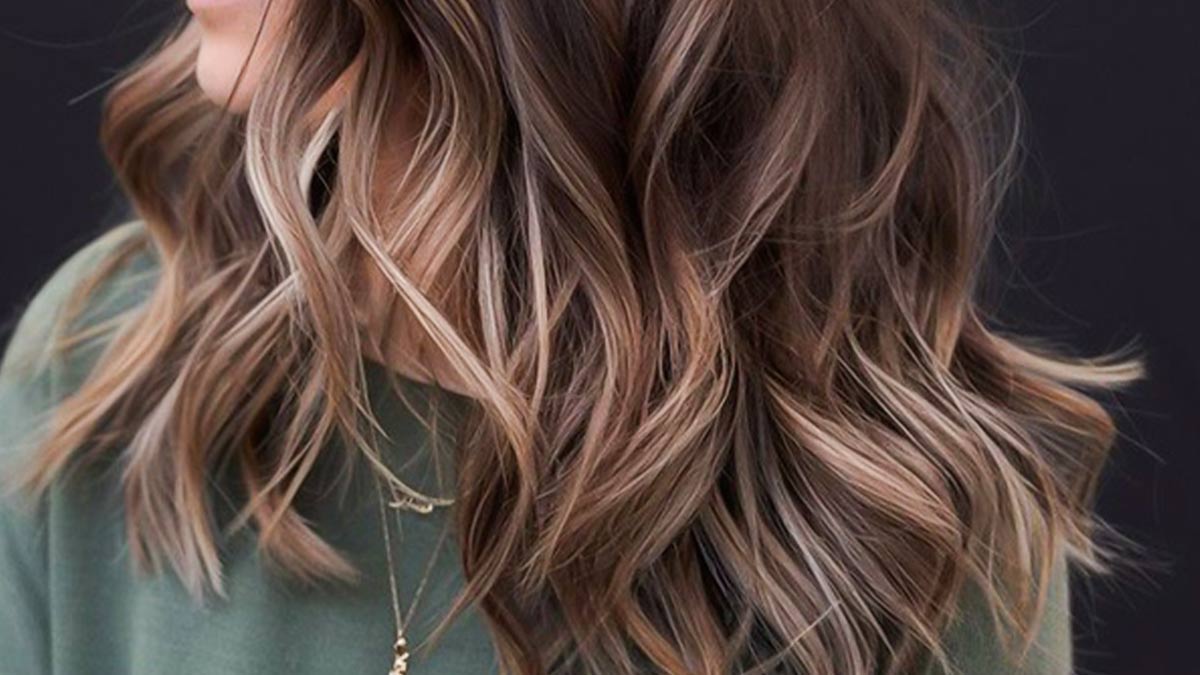 رنگ موی بالیاژ کاراملی 