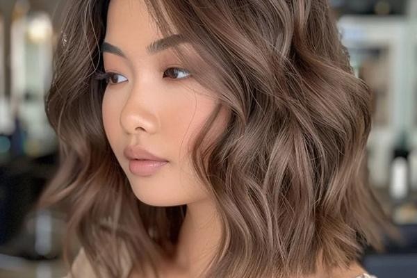 هایلایت مو شکلاتی نسکافهای