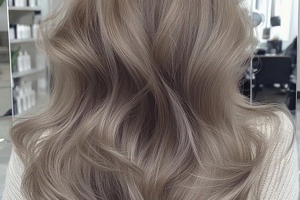 ترکیب رنگ شکلاتی دودی بدون دکلره