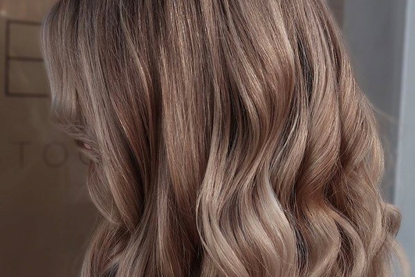 آمبره رنگ مو شکلاتی کاراملی 