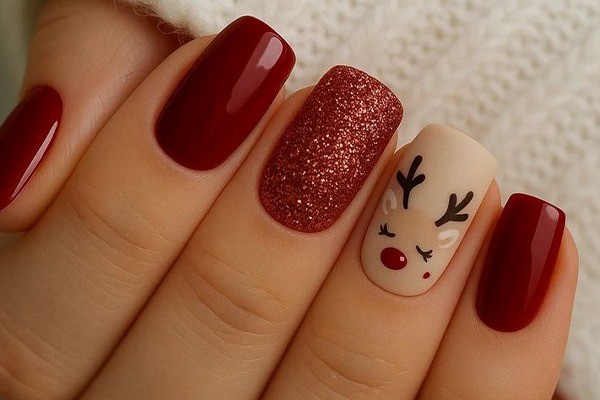 طرح ناخن گوزن 