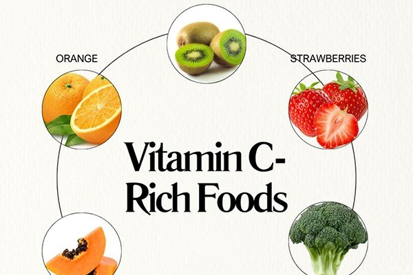 منابع غذایی ویتامین C برای درمان ترک کف پا