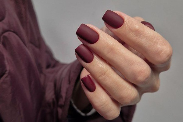 مدل ناخن مات کارمندی