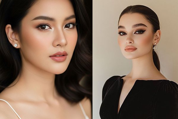 مدل ابرو برای صورت کشیده و چشم درشت 