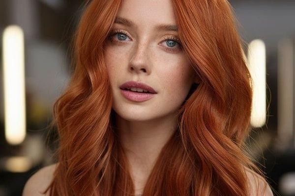 ایده‌های رنگ مو آتشی