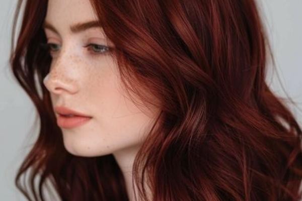رنگ موی قرمز ماهاگونی