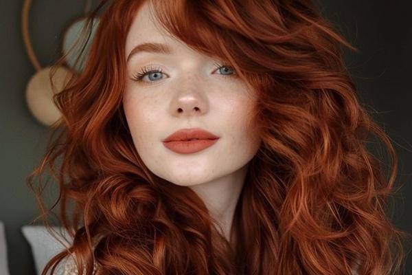 رنگ موی مسی دارچینی