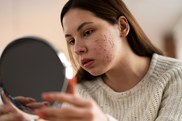 از بین بردن جوش های دوران بلوغ