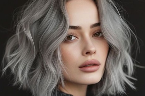 دودی؛ رنگ مو دخترانه کوتاه 