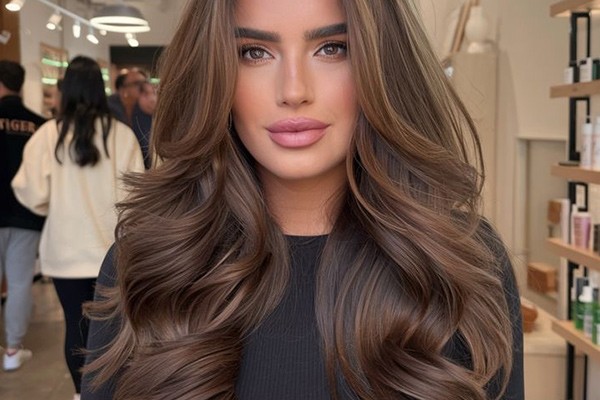 بلوطی؛ رنگ مو مناسب پوست گندمی بدون دکلره 