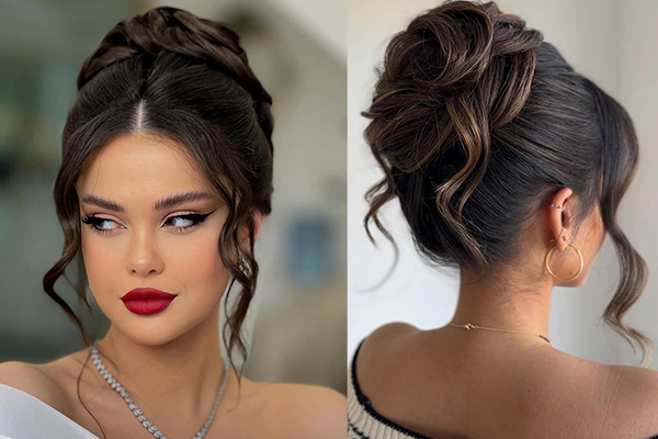 مدل مو برای عروسی دخترانه