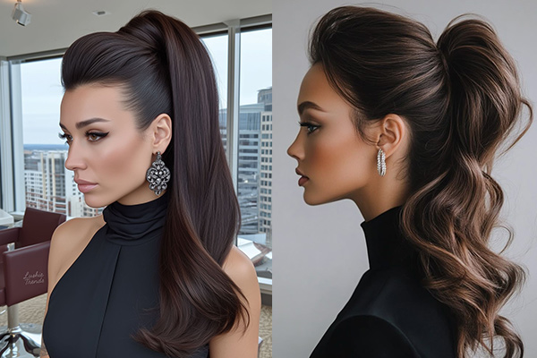 مدل مو ساده برای عروسی