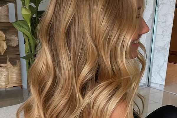 رنگ مو عسلی بژ