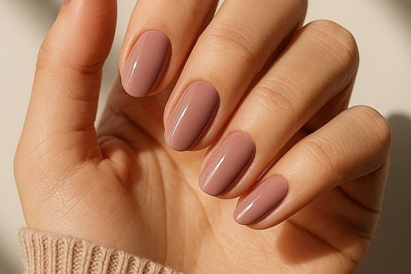 رنگ لاک صورتی چرک 