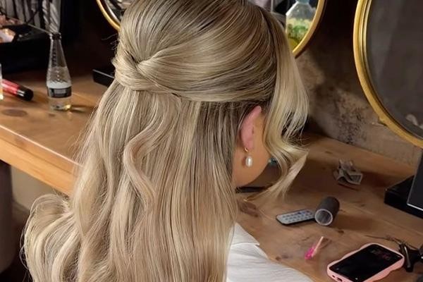 مدل مو عروس جدید باز