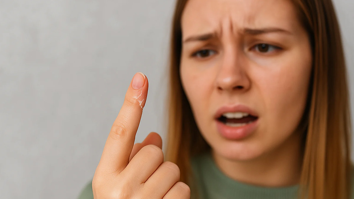 بررسی علت و درمان پوسته شدن دور ناخن 