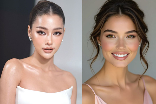 آرایش پلک پف دار سایه‌های تیره