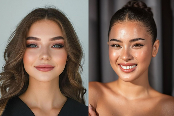 کاهش پف و افتادگی چشم