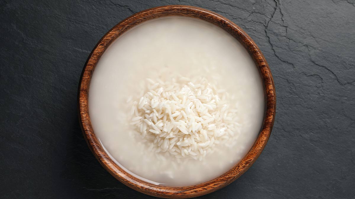 تاثیر آب برنج برای مو