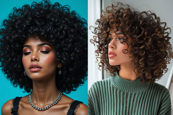 مدل موی فر کوتاه دخترانه برای عروسی