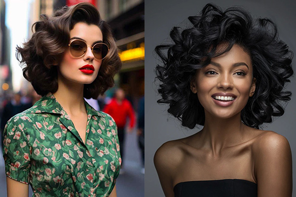 مدل مو فر جلو سر