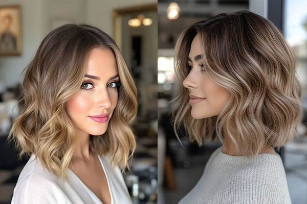 مدل موی فر باز برای موهای کوتاه