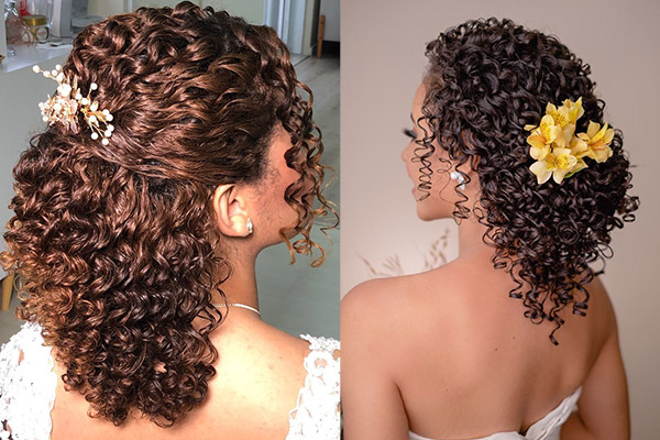 مدل موی فر کوتاه برای عروسی