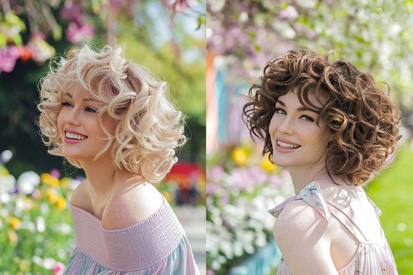 مدل موی فر برای عروسی