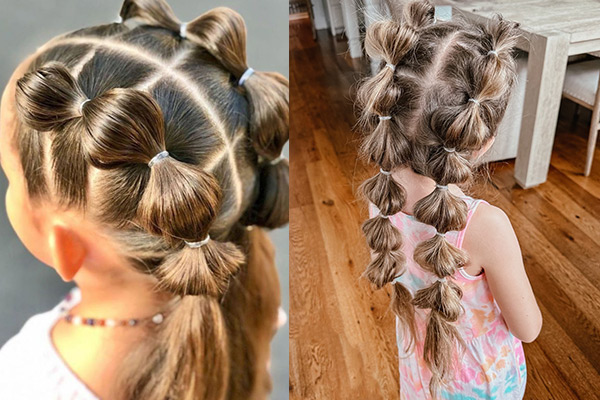 مدل بافت موی جدید دخترانه