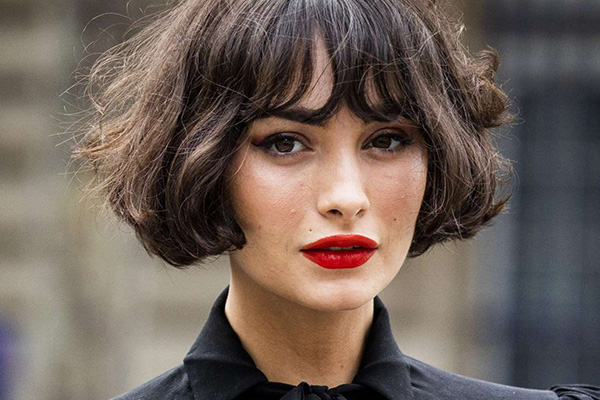 مدل موی کوتاه زنانه برای صورت گرد