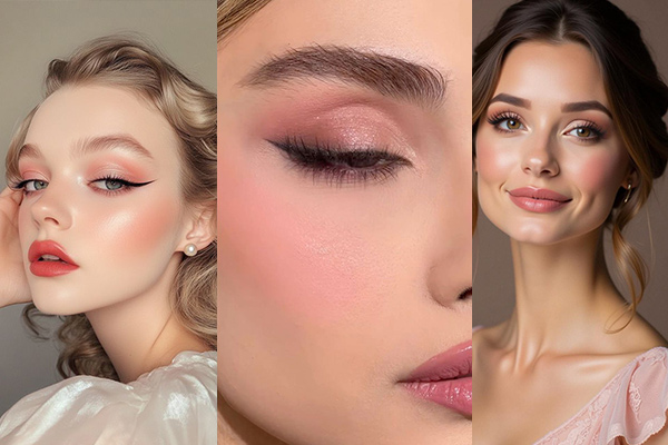 آرایش هلویی عروس