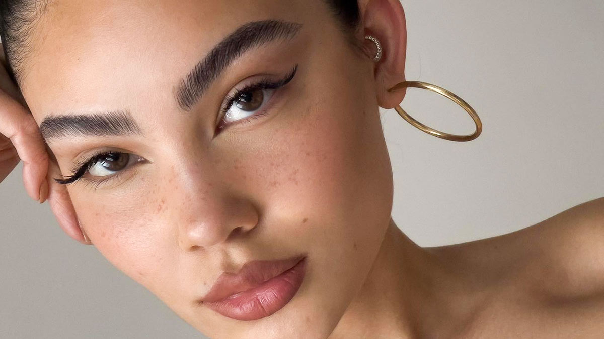 عکس فیبروز ابرو بعد از ترمیم